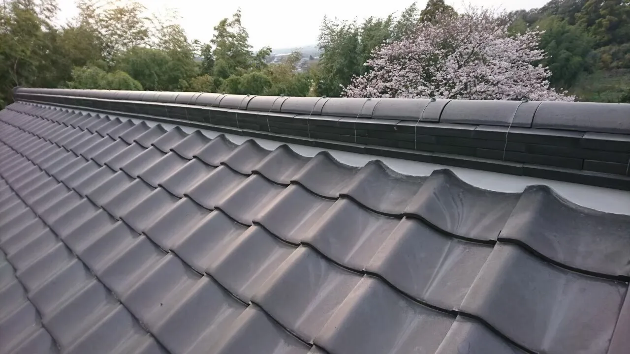 屋根漆喰工事