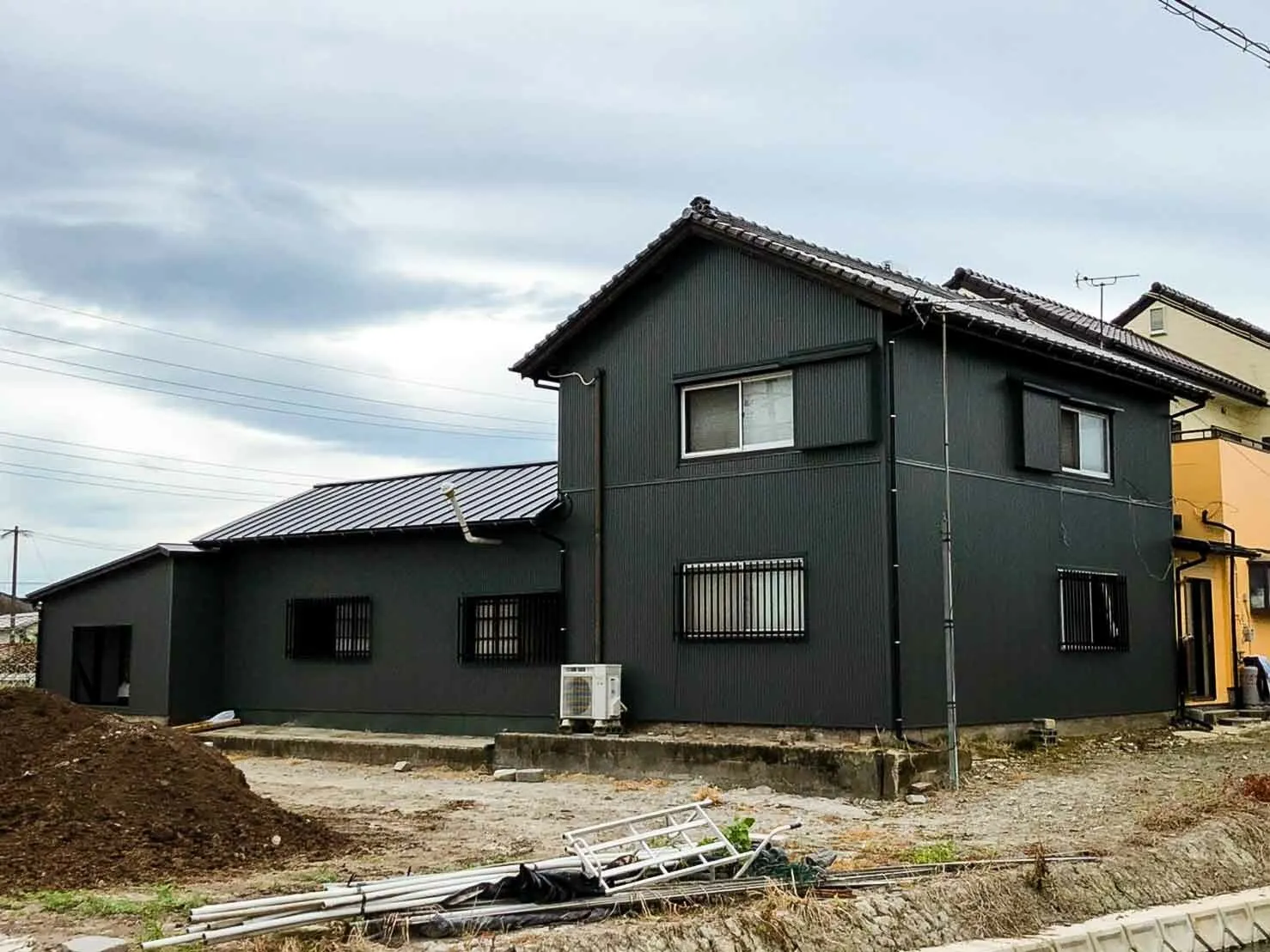板金工事ガルバリウムカバー工法